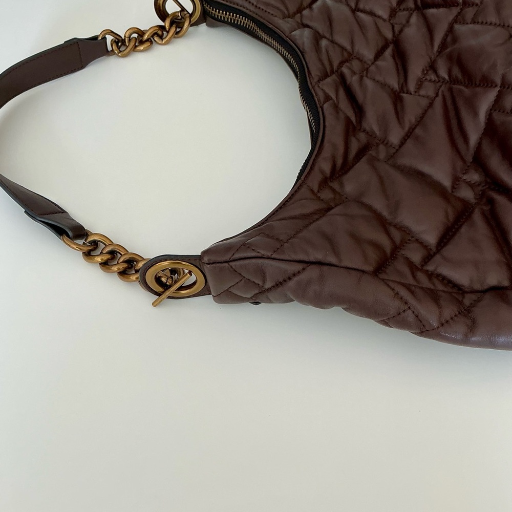 Kurt Geiger Large Kensington Leather Hobo - Picture 7 of 16